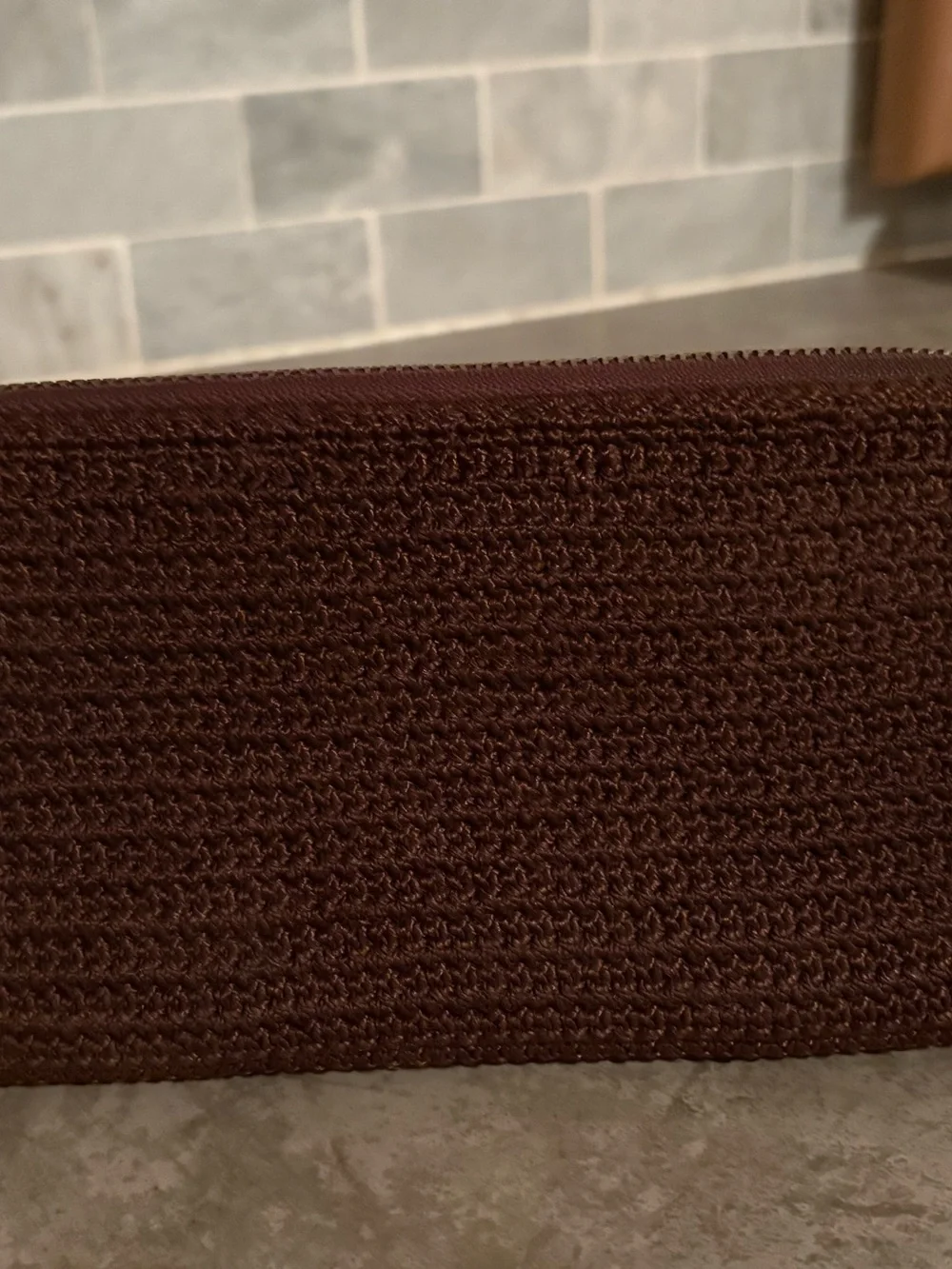 The Sak Crochet zippered wallet